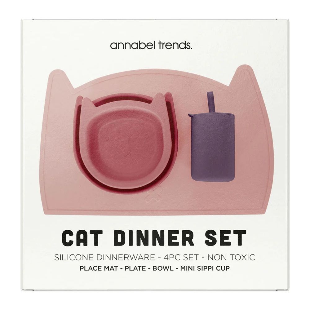 
                  
                    CAT SILICONE DINNER SET BY ANNABEL TRENDS
                  
                