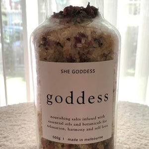 
                  
                    GODDESS BATH SALTS BY SHE GODDESS
                  
                