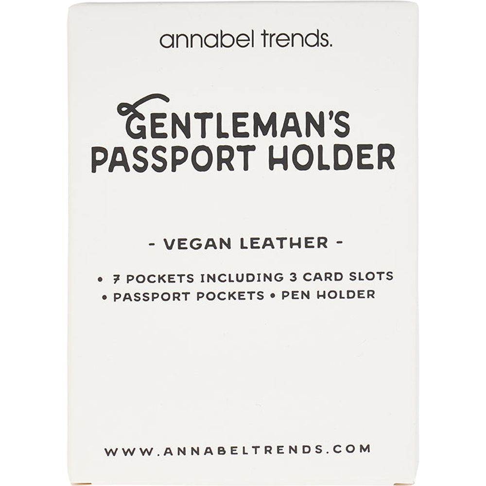 
                  
                    GENTLEMANS PASSPORT HOLDER BY ANNABEL TRENDS
                  
                