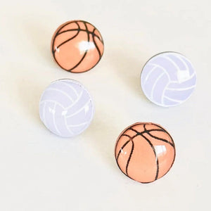 
                  
                    SPORTS BALL STUDS BY SANDS & RILES
                  
                