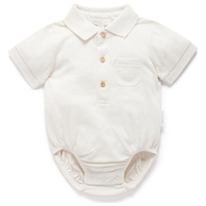 
                  
                    CLOUD POLO BODYSUIT BY PUREBABY
                  
                