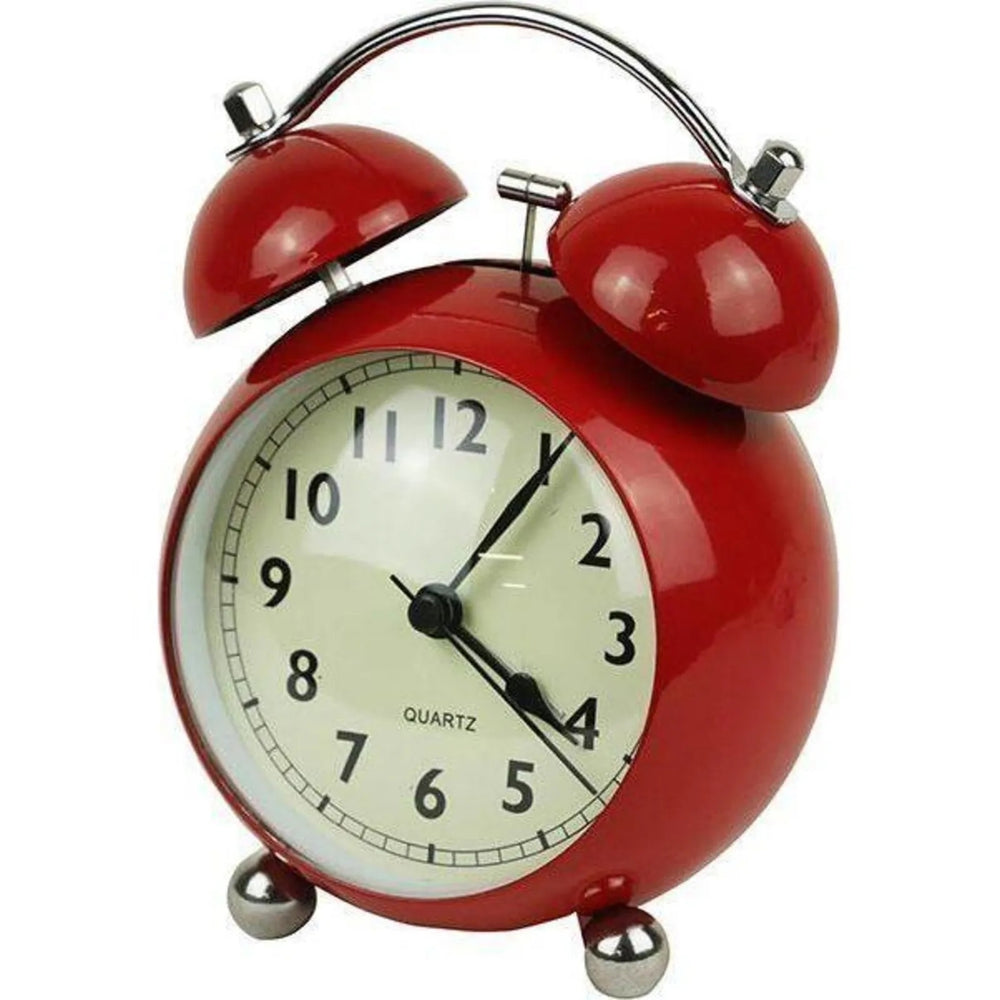 RED CURVE ALARM CLOCK