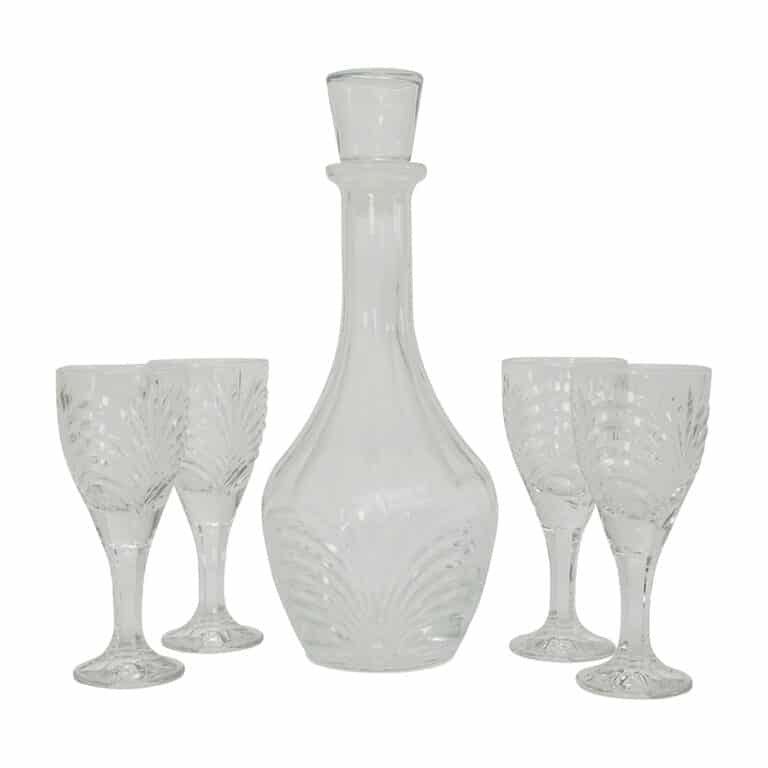 ART DECO DECANTER SET BY ANNABEL TRENDS