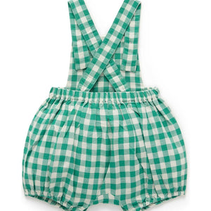 
                  
                    PALM GINGHAM LINEN BLEND OVERALLS BY PUREBABY
                  
                