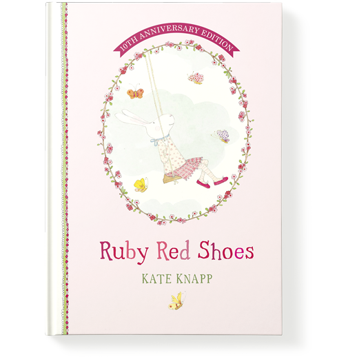 RUBY RED SHOES BOOK - ANNIVERSARY EDITION