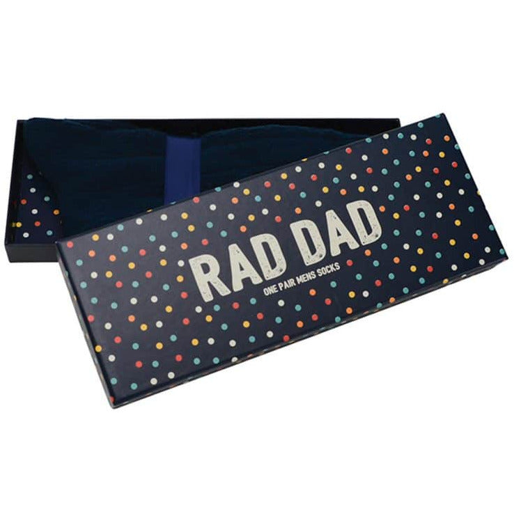 RAD DAD BOXED SOCKS BY ANNABEL TRENDS