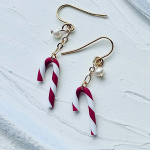 
                  
                    CHRISTMAS CANDY CANE EARRINGS BY SANDS & RILES
                  
                