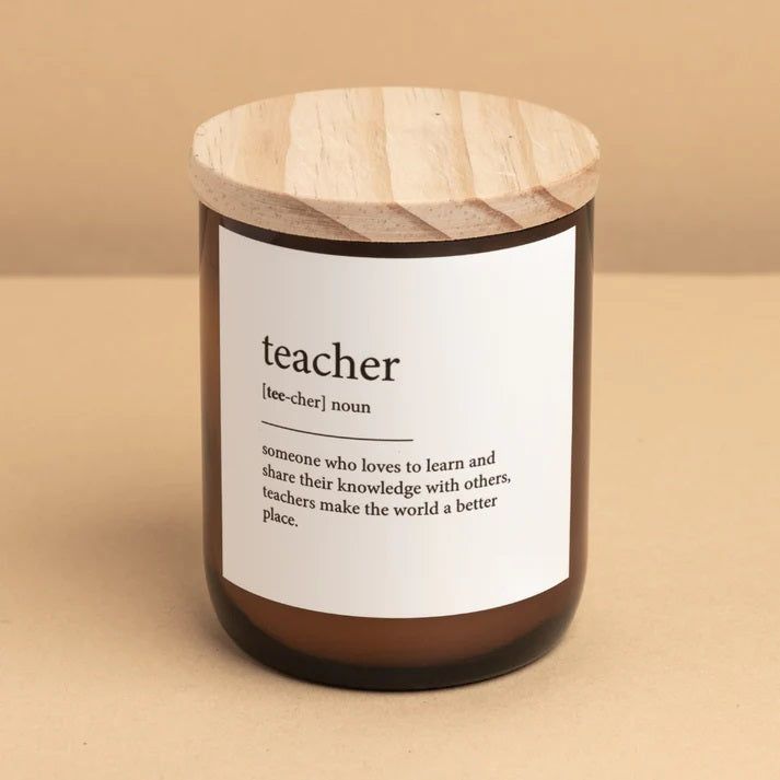TEACHER CANDLE BY THE COMMONFOLK COLLECTIVE