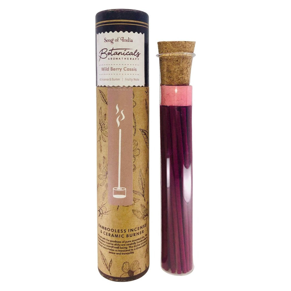 WILD BERRY CASSIS BAMBOOLESS INCENSE BY BOTANICALS AROMATHERAPY