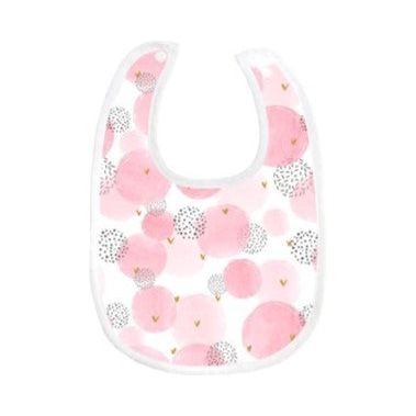 PRETTY IN PINK BAMBOO BIB BY TOWELLING STORIES