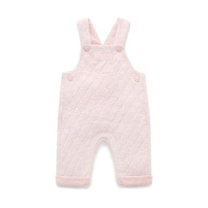 
                  
                    SOFT PINK QUILTED OVERALL BY PUREBABY
                  
                