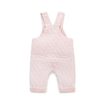 
                  
                    SOFT PINK QUILTED OVERALL BY PUREBABY
                  
                