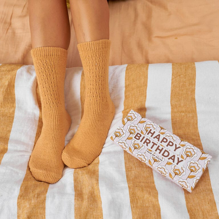 
                  
                    HAPPY BIRTHDAY BOXED SOCKS BY ANNABEL TRENDS
                  
                