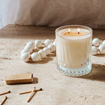 Soy scented candle beautifully hand poured in a whisky tumbler  