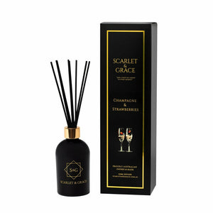 
                  
                    CHAMPAGNE & STRAWBERRIES REED DIFFUSER BY SCARLET & GRACE
                  
                