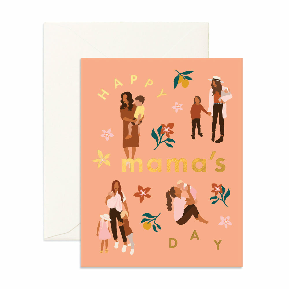 HAPPY MAMA'S DAY GREETING CARD BY FOX & FALLOW