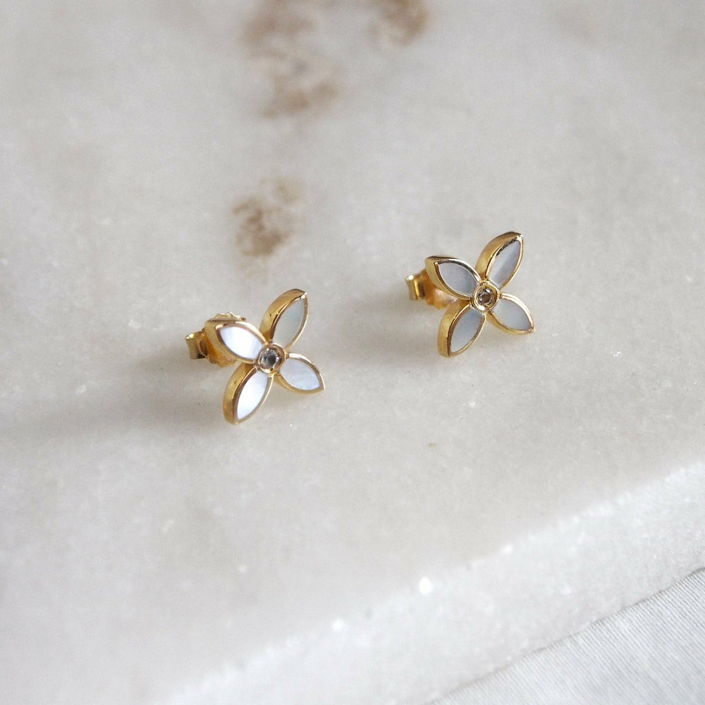 
                  
                    MOTHER OF PEARL STUDS BY MURKANI
                  
                