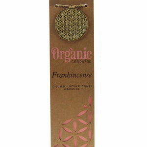 
                  
                    ORGANIC GOODNESS INCENSE CONES FRANKINCENSE WITH CERAMIC HOLDER
                  
                