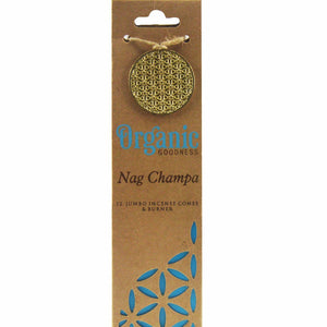 
                  
                    NAG CHAMPA INCENSE CONE BY ORGANIC GOODNESS
                  
                