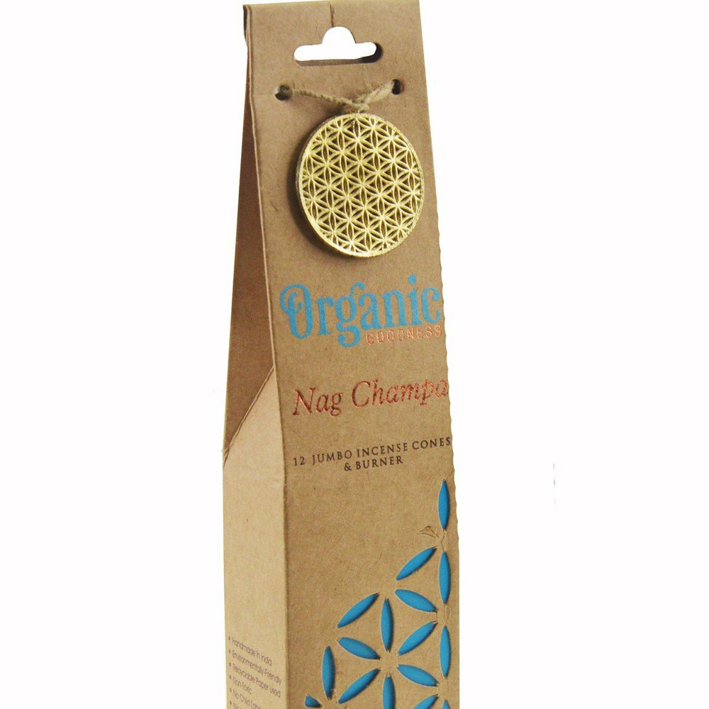 
                  
                    NAG CHAMPA INCENSE CONE BY ORGANIC GOODNESS
                  
                