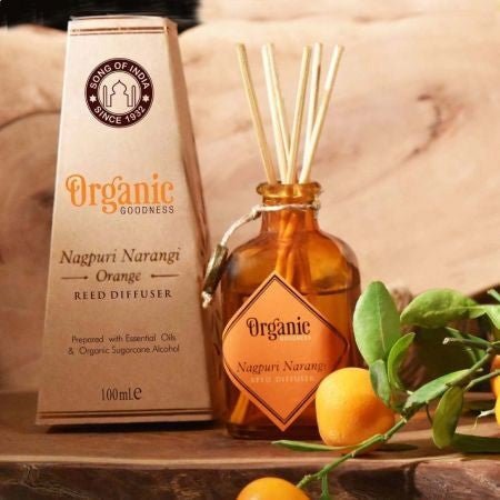 ORANGE REED DIFFUSER BY ORGANIC GOODNESS