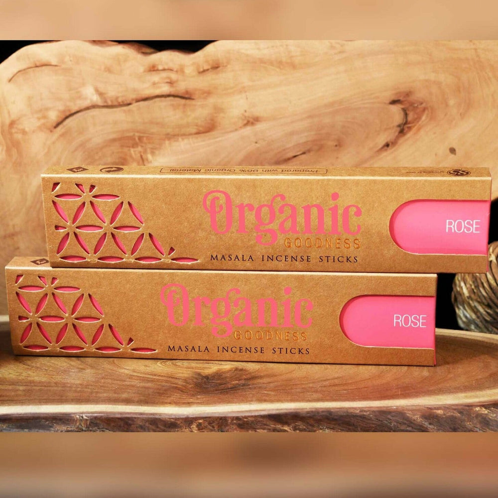 ROSE INCENSE BY ORGANIC GOODNESS