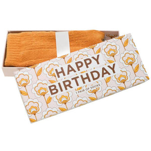 
                  
                    HAPPY BIRTHDAY BOXED SOCKS BY ANNABEL TRENDS
                  
                