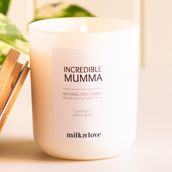 INCREDIBLE MUMMA CANDLE BY MILK & LOVE