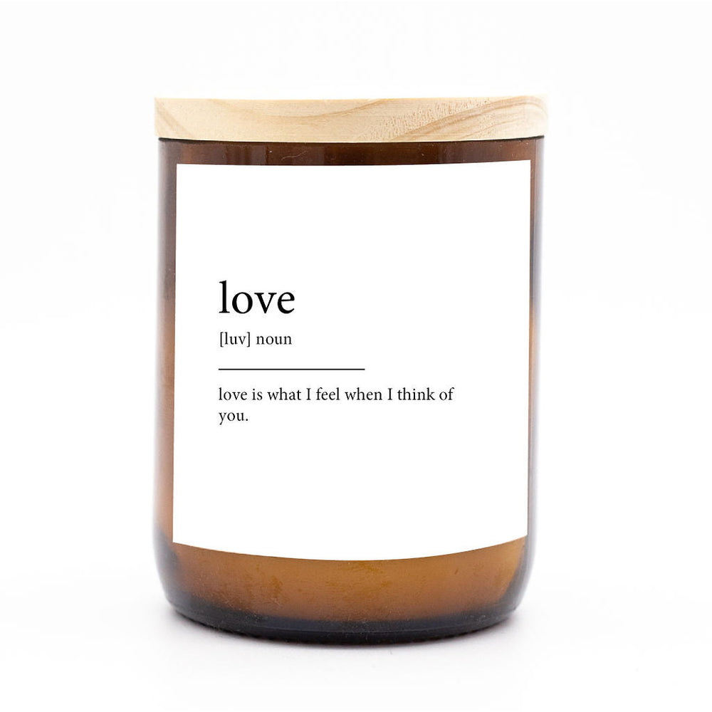 LOVE CANDLE BY THE COMMONFOLK COLLECTIVE