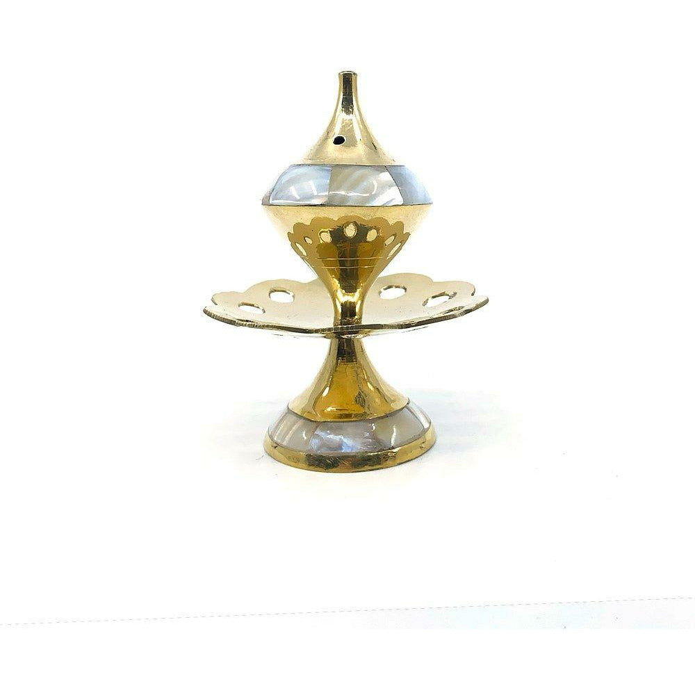 LOTUS MOTHER OF PEARL INCENSE HOLDER