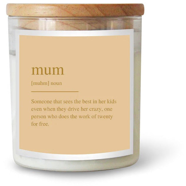 LIMITED EDITION MUM CANDLE BY THE COMMONFOLK COLLECTIVE