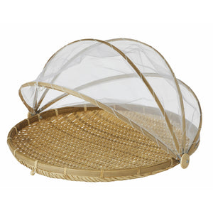 
                  
                    COLLAPSIBLE MESH FOOD COVER WITH BAMBOO TRAY
                  
                